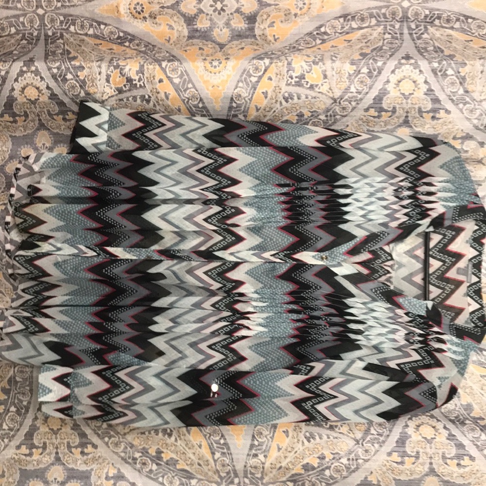 Chevron blouse